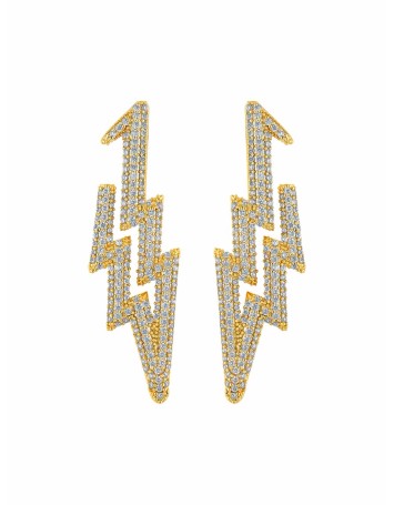 Barq Gold Earrings 