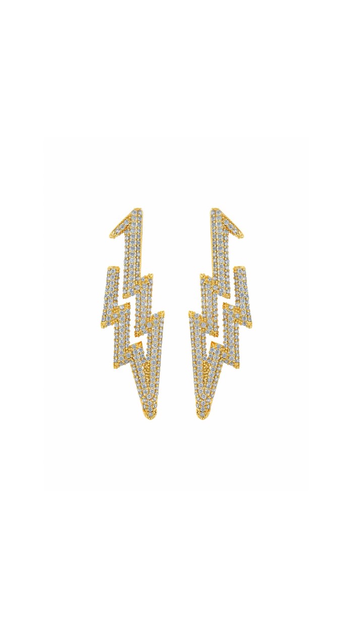 Barq Gold Earrings 