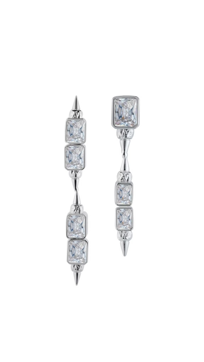 Mira Silver Earrings 