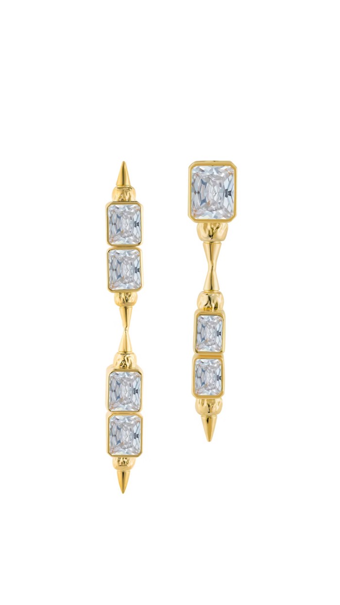 Mira Gold Earrings