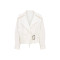 Magia Lace Up Jean Jacket