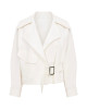 Magia Lace Up Jean Jacket