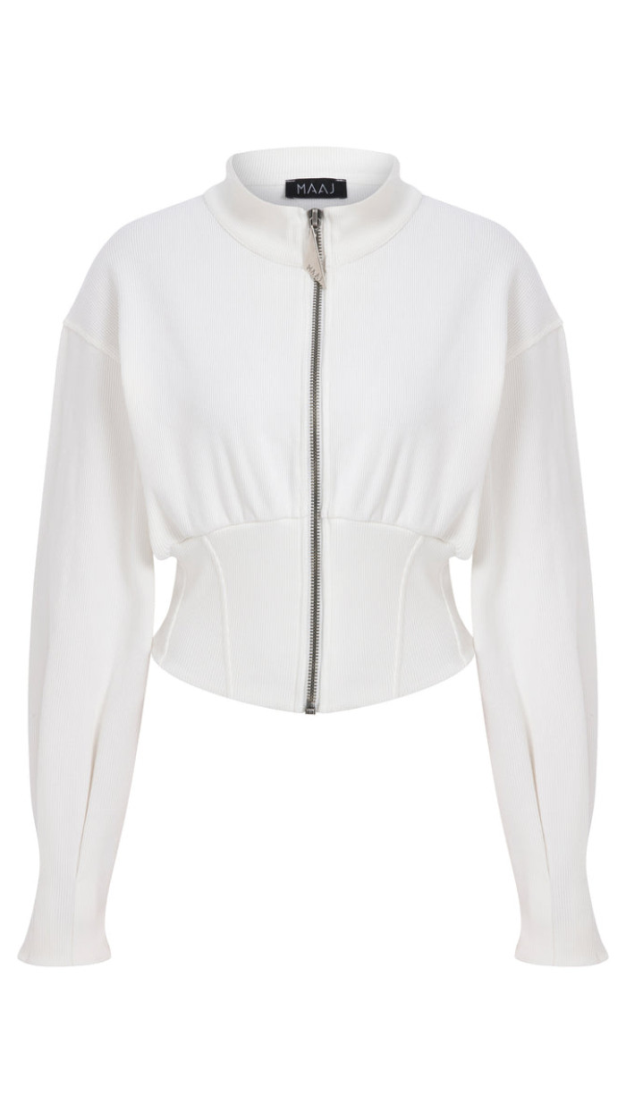 Semisweat Jacket Beyaz