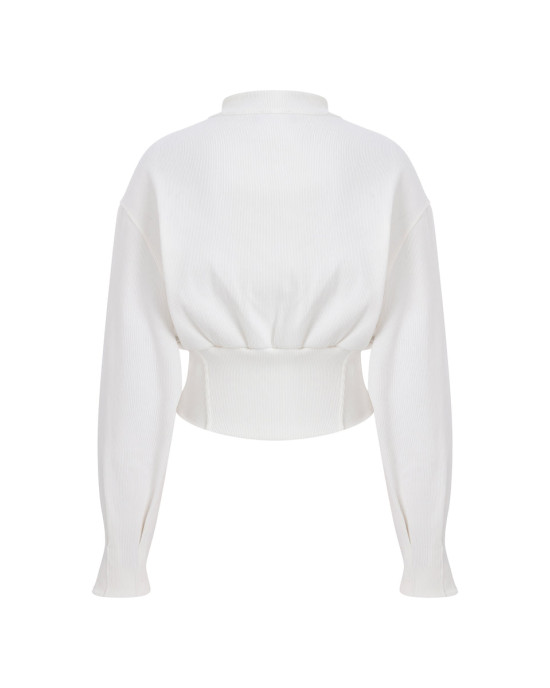 Semisweat Jacket Beyaz