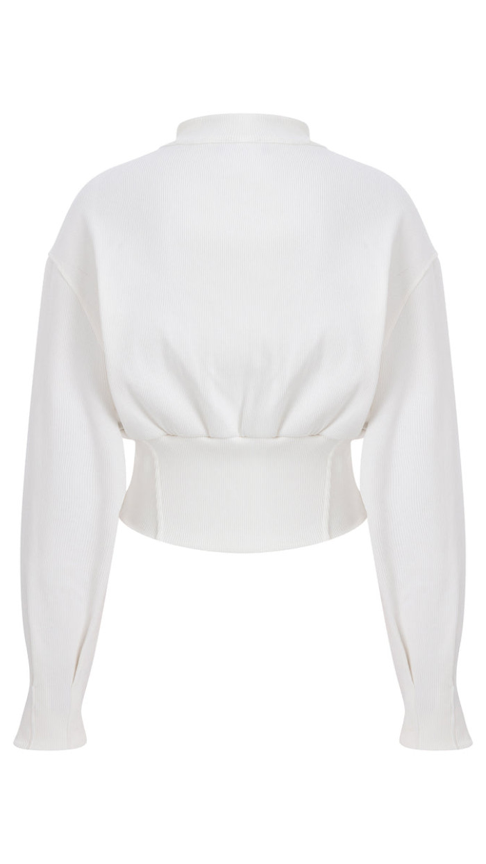 Semisweat Jacket Beyaz