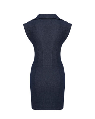 Cherry Denim Dress