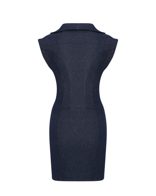 Cherry Denim Dress