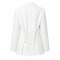Allegra Linen Jacket Beyaz