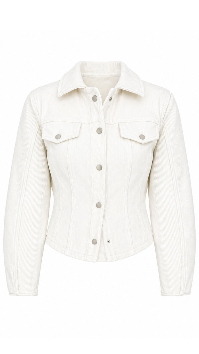 Valencia Jacket Beyaz