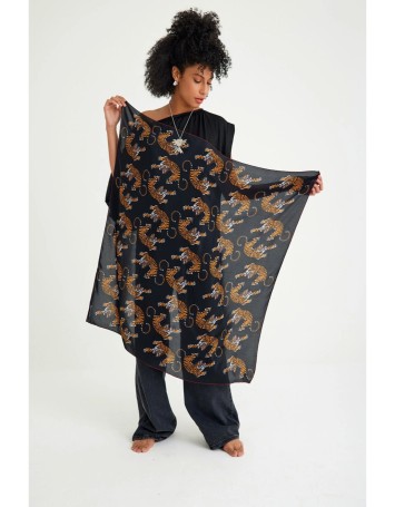 Panthera İpek Şal 