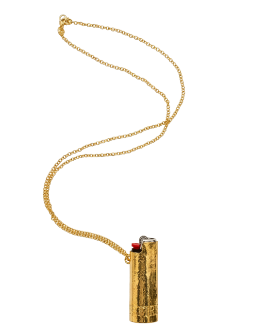 Love is Fire Lighter Holder Kolye