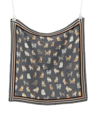 Kitty İpek Eşarp - 110x110 cm