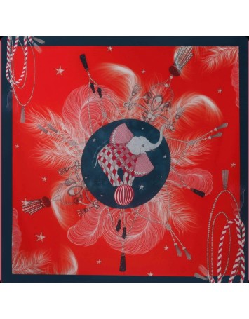 Cabaret & Red Silk Scarf