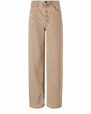 Bej Rengi Denim Pantolon