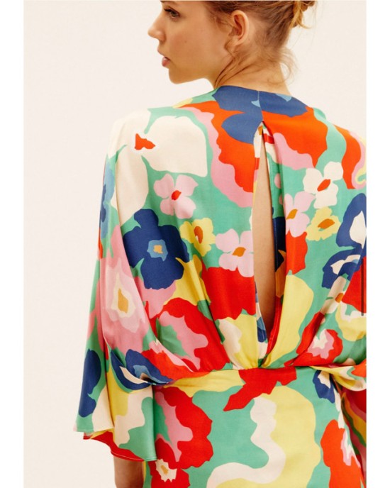Kaia Multi Print Mini Elbise Kaia Multi Print Mini Elbise