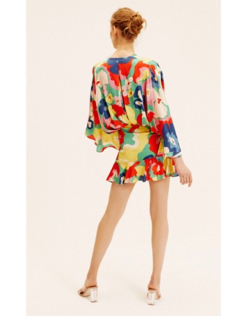 Kaia Multi Print Mini Elbise 