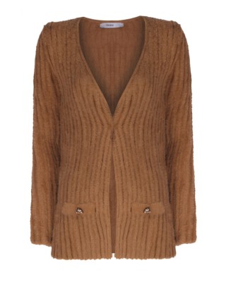 Palms Cardigan Camel