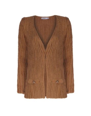 Palms Cardigan Camel