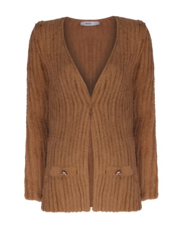 Palms Cardigan Camel