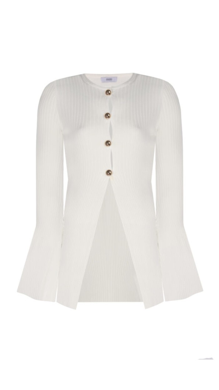 Venice Cardigan Ecru