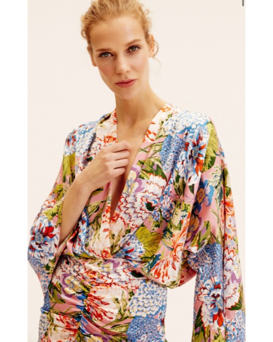 Kaia Multi Print Mini Elbise Kaia Multi Print Mini Elbise
