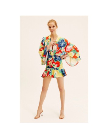 Kaia Multi Print Mini Elbise 