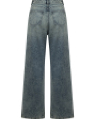 Taşlanmış Denim Pantolon