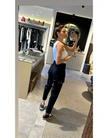 SİYAH KARGO PANTOLON