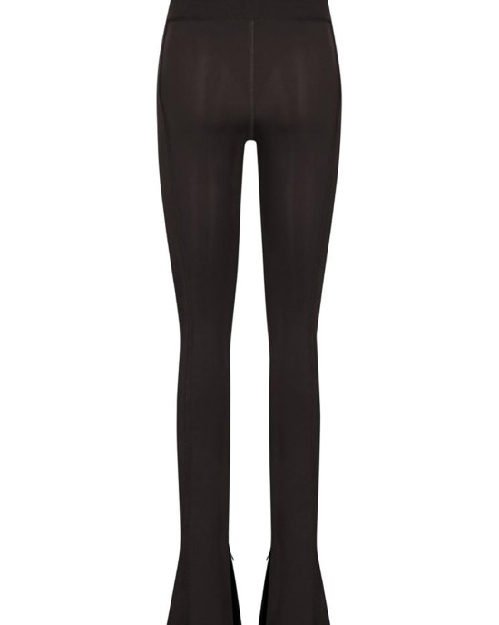 LORENA DARK BROWN FLARE LEGGINS