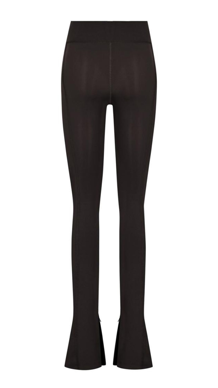 LORENA DARK BROWN FLARE LEGGINS