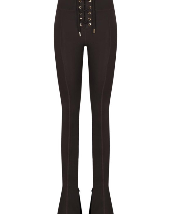 Belicia Flare Leggings Gold