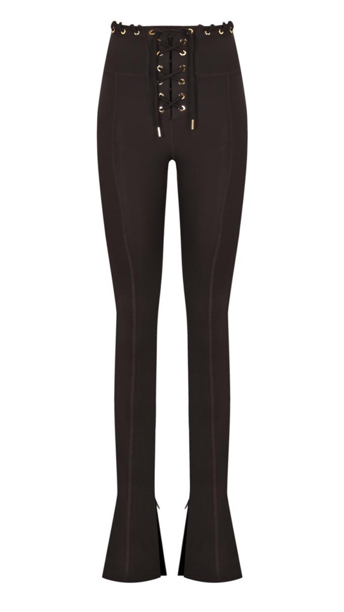 Belicia Flare Leggings Gold 