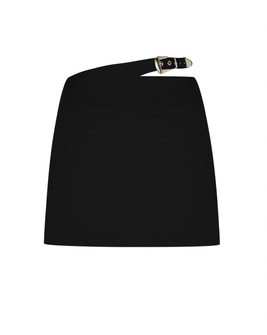 ELENA SİYAH SHORT SKIRT