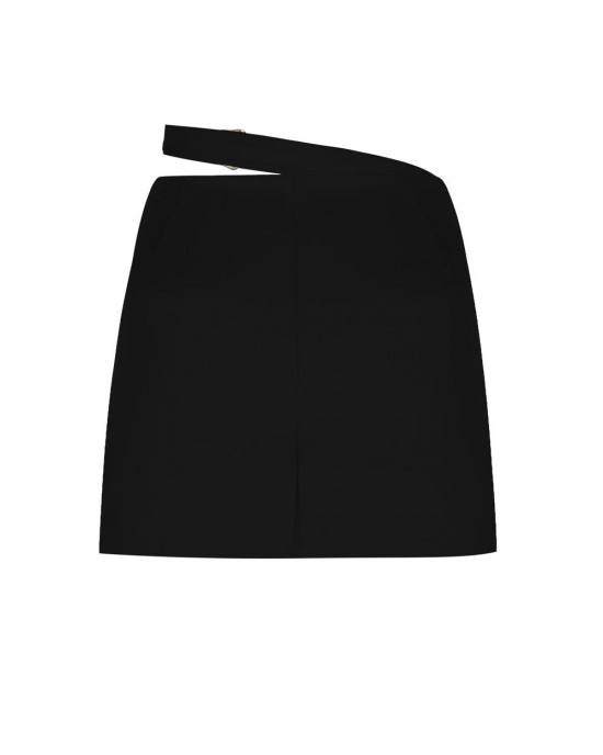 ELENA SİYAH SHORT SKIRT