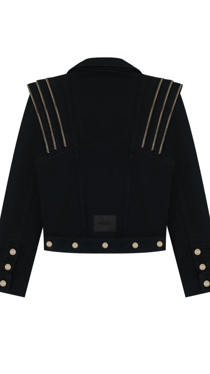 Eva Denim Jacket Black Eva Denim Jacket Black