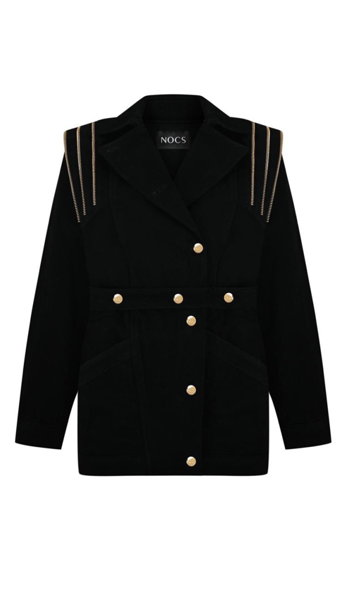 Eva Denim Jacket&Vest Gold