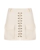 EVA ECRU SHORT SKIRT EVA ECRU SHORT SKIRT