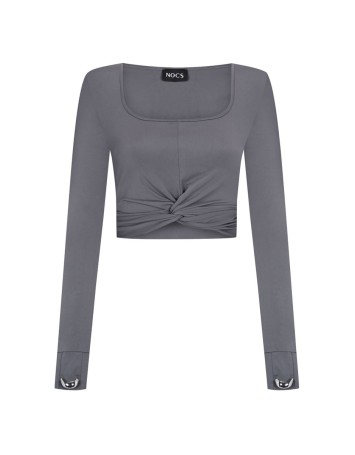 Gigi Top Dark Gray