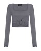 Gigi Top Dark Gray Gigi Top Dark Gray