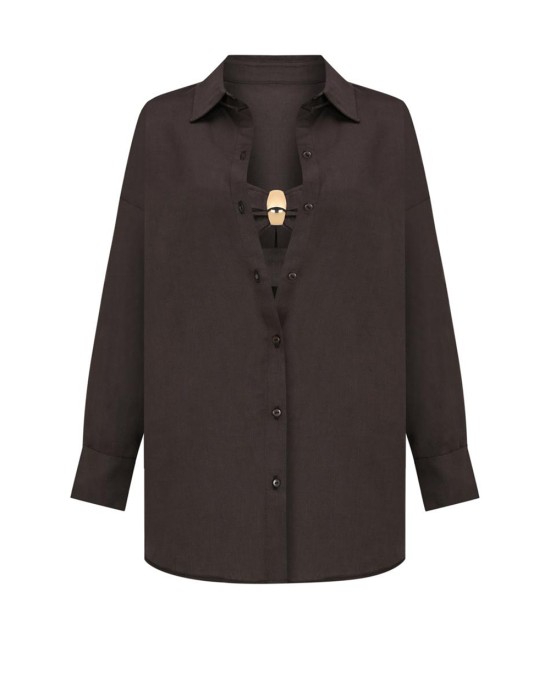 Ivanca Shirt&Top Brown Ivanca Shirt&Top Brown