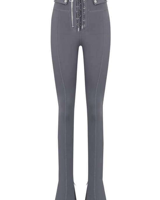 Leticia Flare Leggings Dark Grey Leticia Flare Leggings Dark Grey