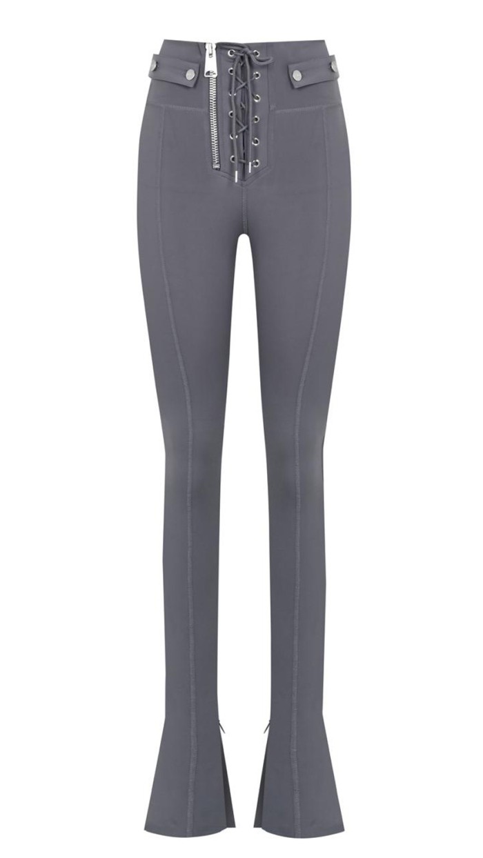 Leticia Flare Leggings Dark Grey