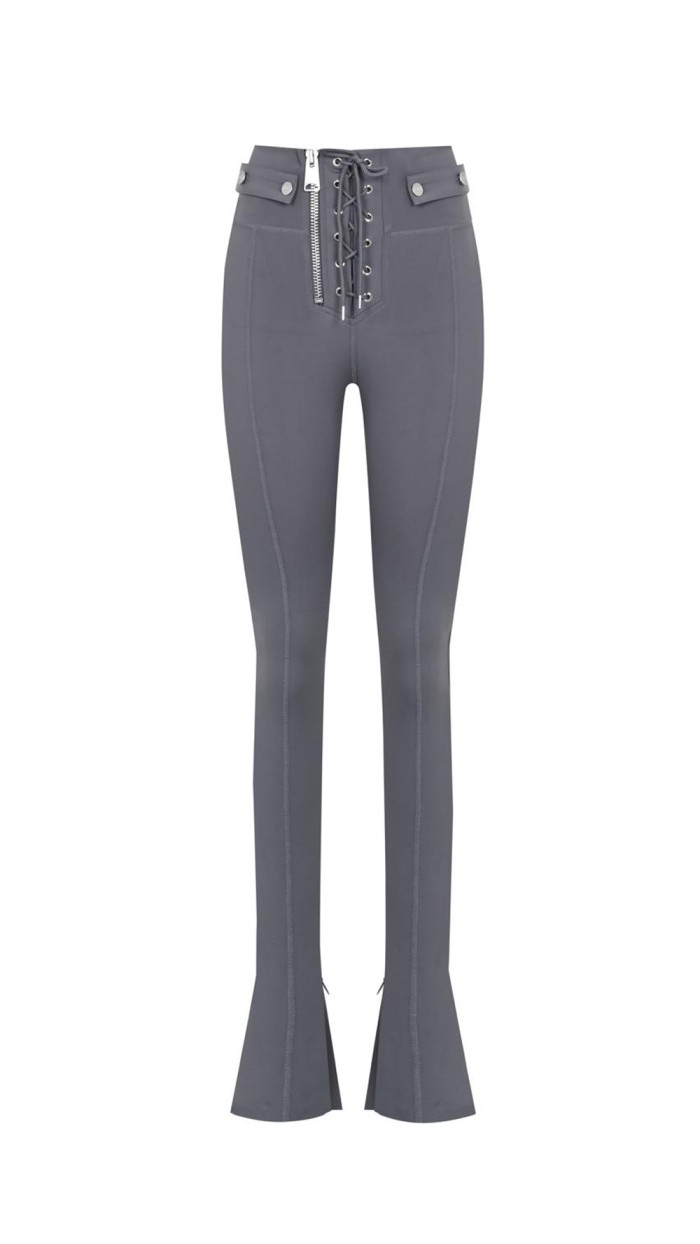 Leticia Flare Leggings Dark Grey