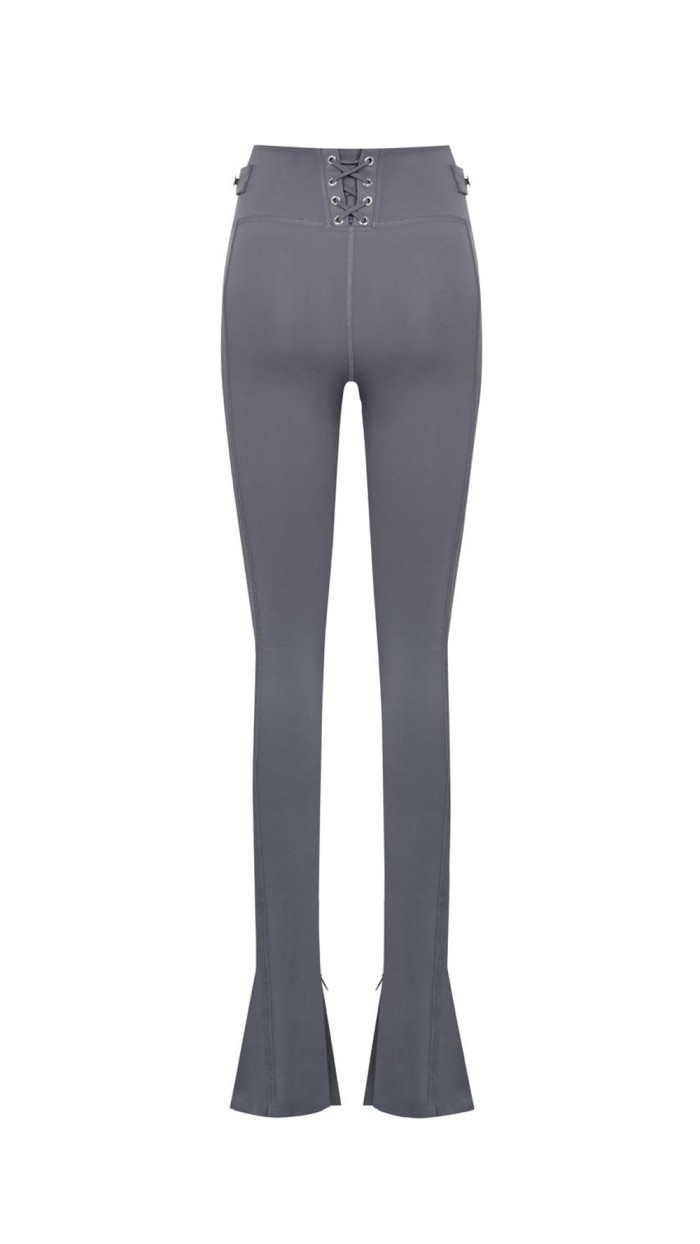 Leticia Flare Leggings Dark Grey