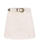 Maila Short Skirt Ecru Maila Short Skirt Ecru