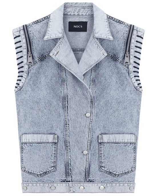 MILLA DENIM VEST MILLA DENIM VEST