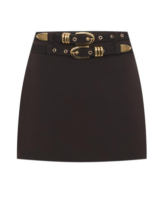 Natalie Short Skirt Kahve