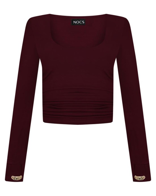 Veronica Top Bordo Veronica Top Bordo