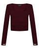 Veronica Top Bordo Veronica Top Bordo