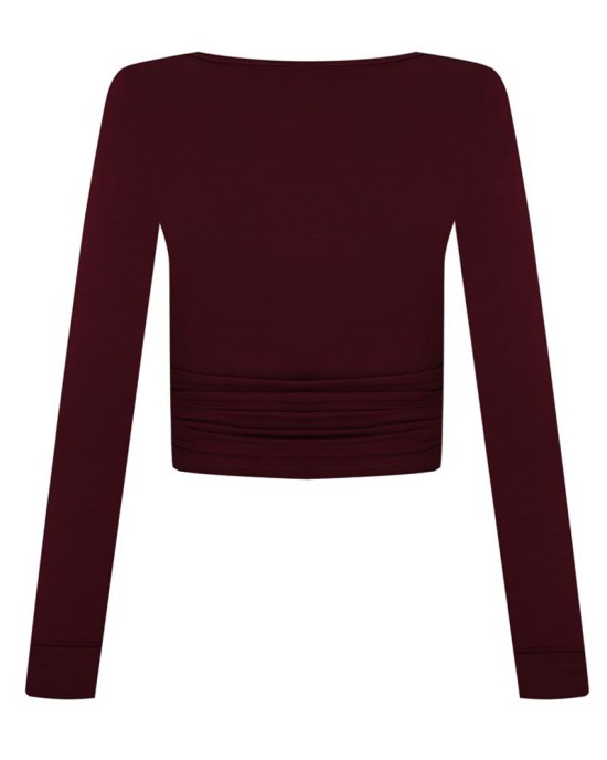 Veronica Top Bordo Veronica Top Bordo